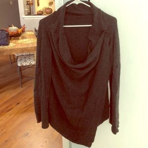 Grey Wrap sweater